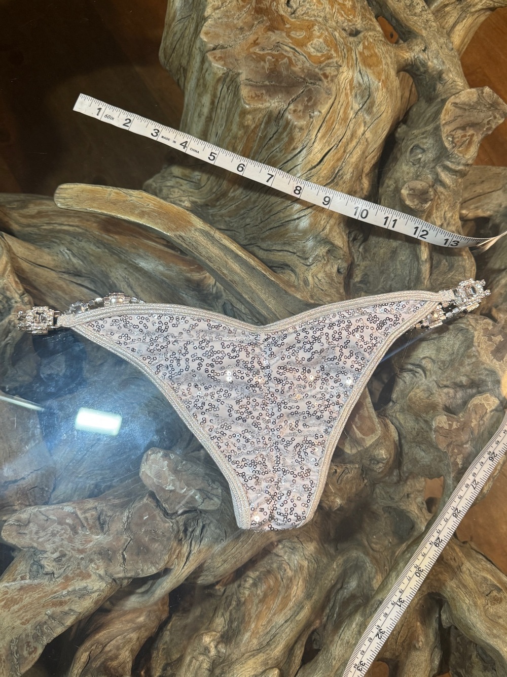 Crystal Rhinestone Sequins bottoms - Picture 5 of 8